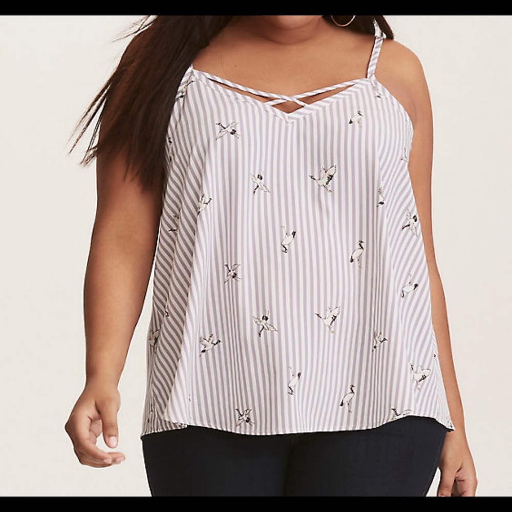 Torrid strap cami